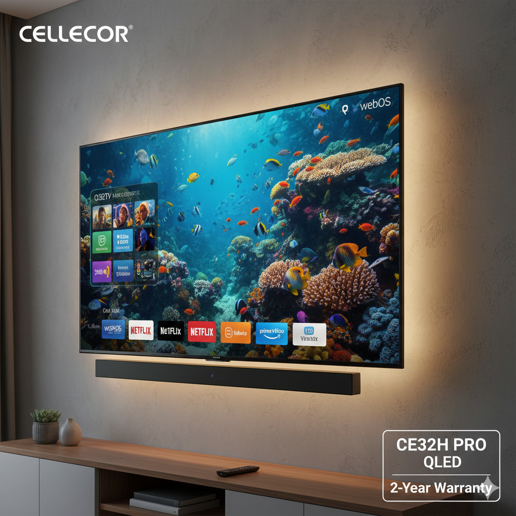 CELLECOR LED TV CE32H PRO QLED