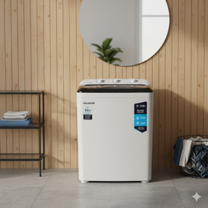 CELLECOR WM 9.0 KG GLASS E-90FG BLACK